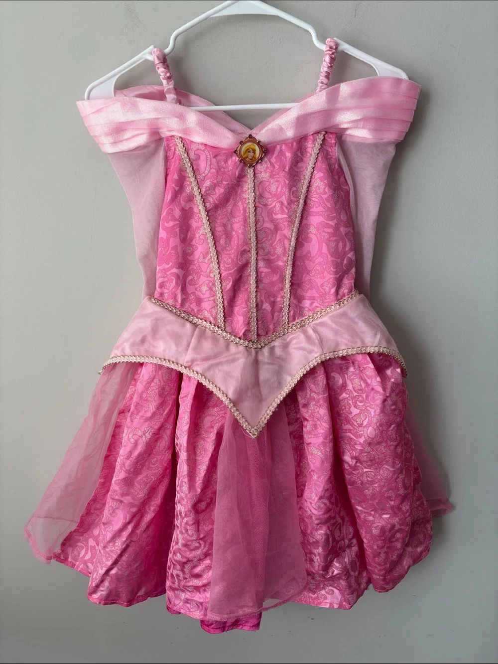 Disney Parks Aurora Princess gown girls size small